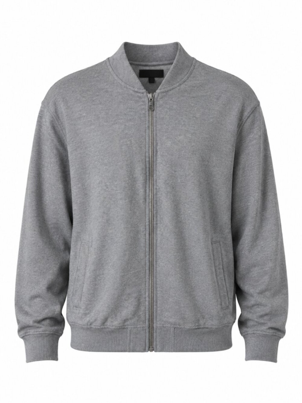 Banana Republic Luxe Touch Grey Full-Zip Jacket Men’s L